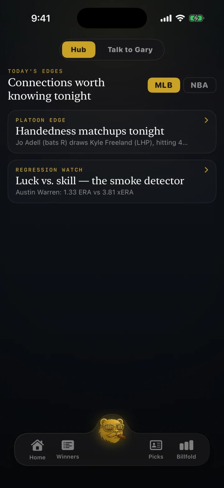 Gary.ai — Edges · the reasoning